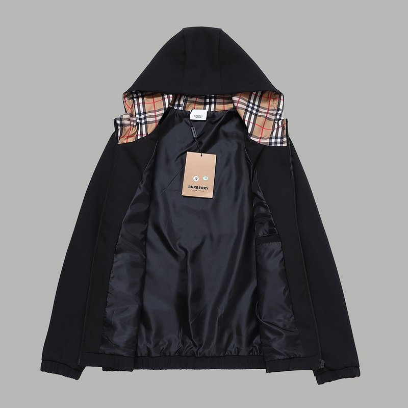Ветровка Burberry With Brand Badge "Black" фото № 5