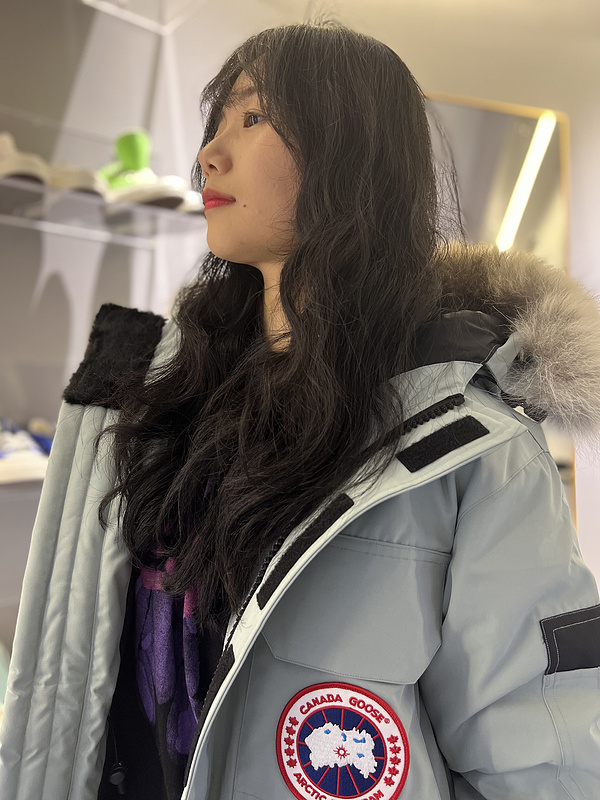 Парка Canada Goose Fur Hood "Mint" фото № 4