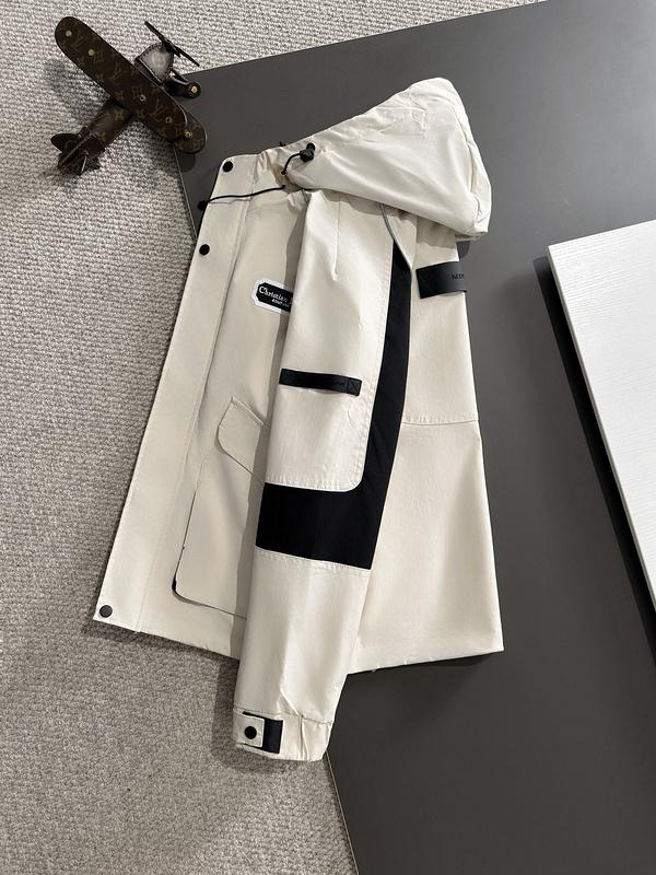 Куртка Christian Dior Frontside Contrast Logo Couture "Beige" фото № 6