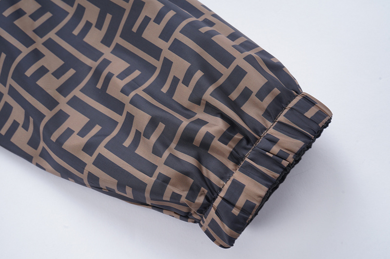 Ветровка Fendi Two-Sided "Black/Brown" фото № 5