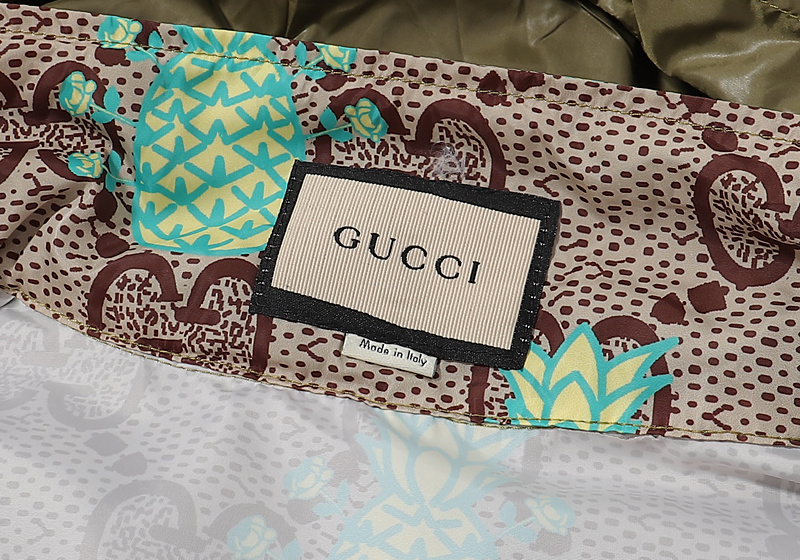 Куртка GUCCI Pineapple "Beige/Green" фото № 7
