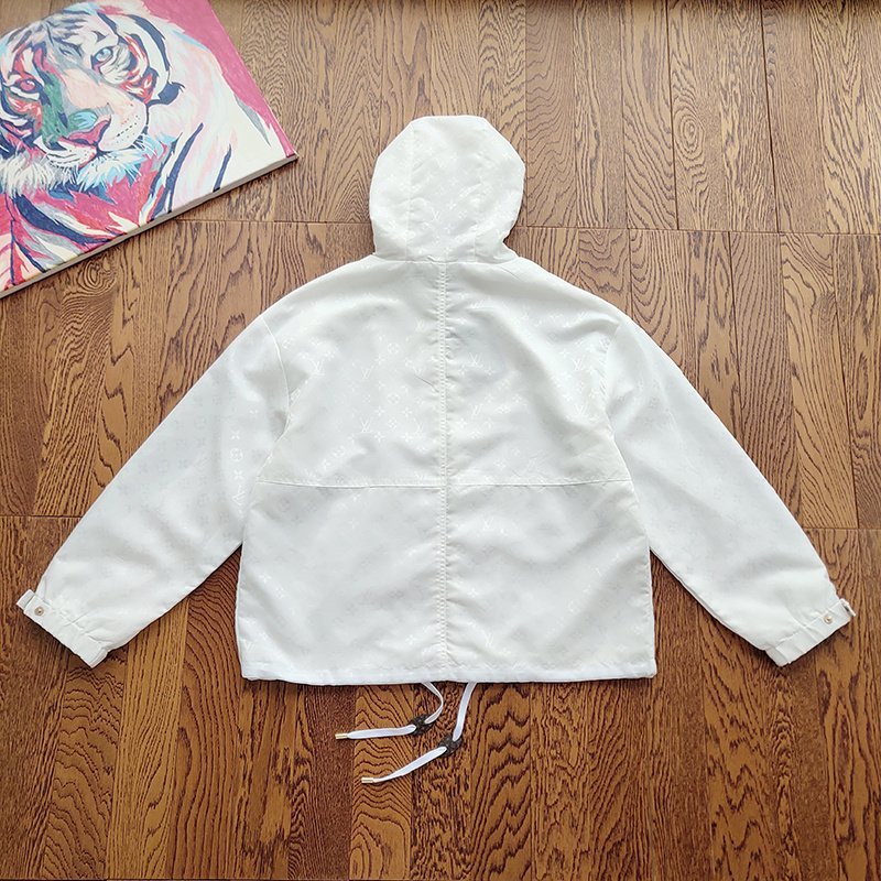 Ветровка Louis Vuitton With Stylish Logo Print "White" фото № 2