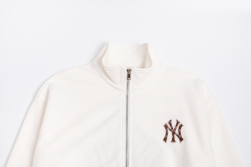 Куртка MLB Monogram NY/B "White" фото № 3