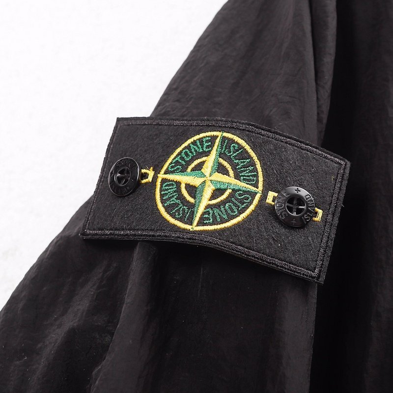 Олимпийка Stone Island Classic With Logo "Black" фото № 5