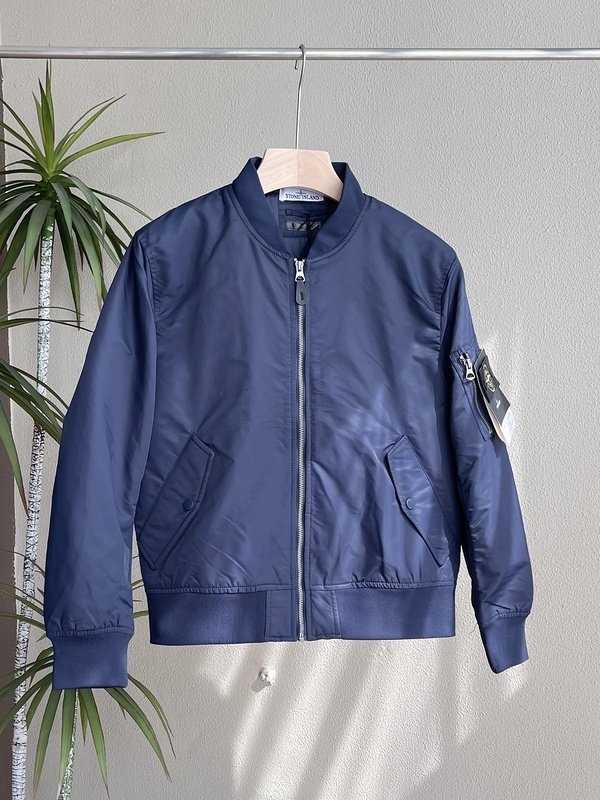 Ветровка Stone Island Paper Instruction "Blue" фото № 7