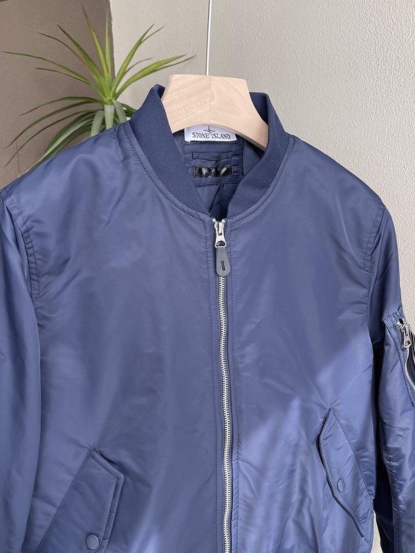 Ветровка Stone Island Paper Instruction "Blue" фото № 8