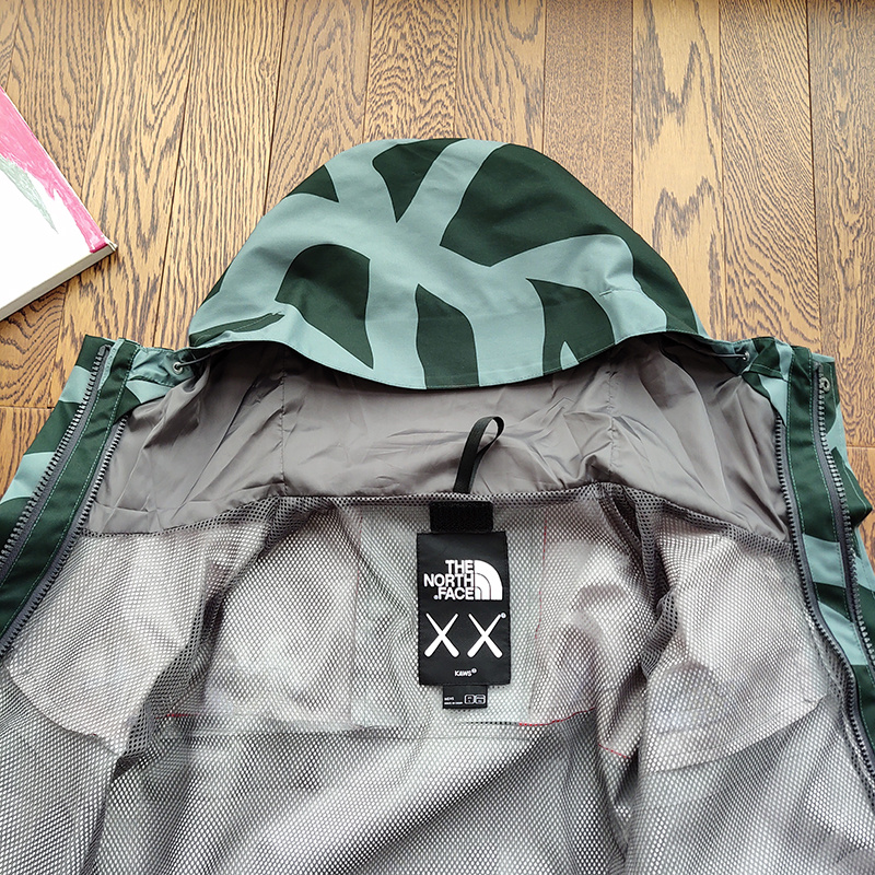 Куртка The North Face Velcro On The Sleeve "Green/Blue" фото № 3