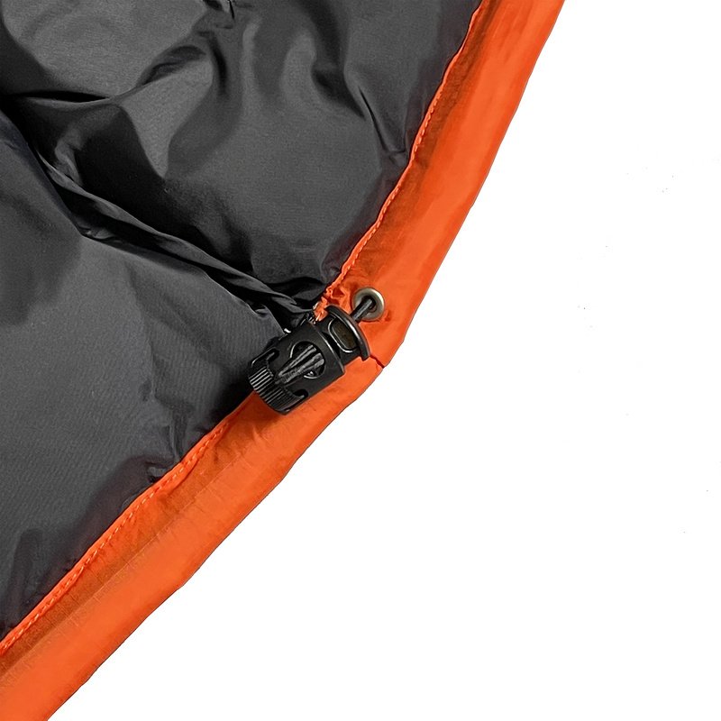 Куртка The North Face 700 With Logo Brand "Orange" фото № 6