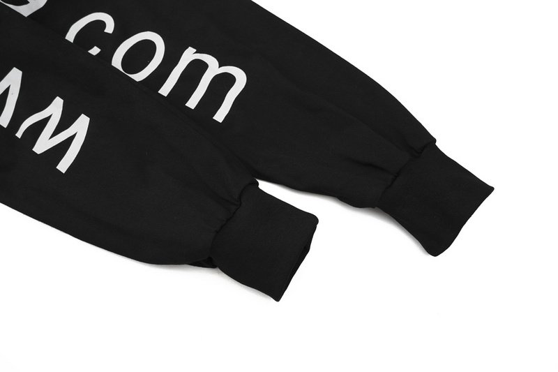 Лонгслив Balenciaga With Link To The Website "Black" фото № 4