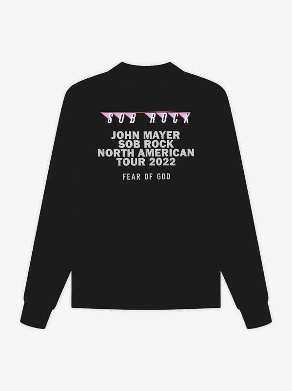 Лонгслив Fear Of God Text Sob Rock "Black" фото № 4