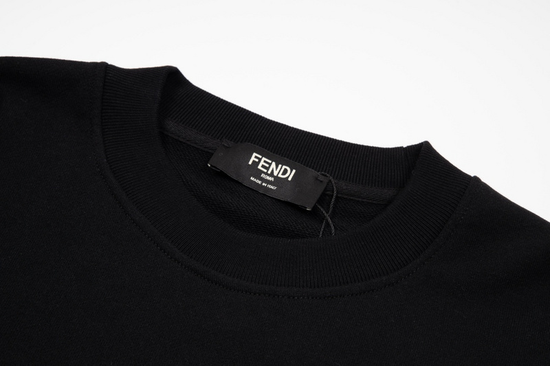 Лонгслив Fendi Garfield The Cat "Black" фото № 5