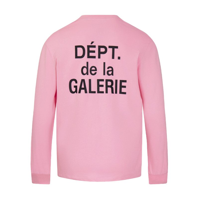 Лонгслив Gallery Dept WIth Text Logo "Pink" фото № 2