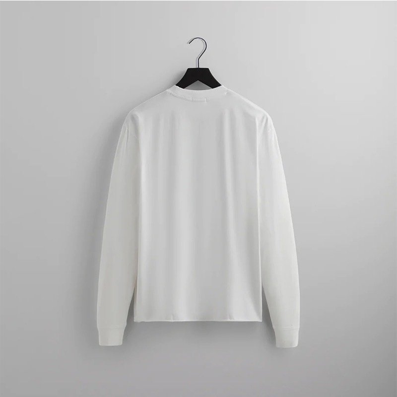 Лонгслив Kith Logo Inside Rectangle Front "White" фото № 2