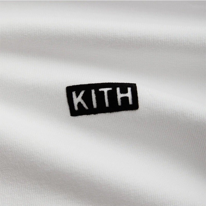 Лонгслив Kith Logo Inside Rectangle Front "White" фото № 6