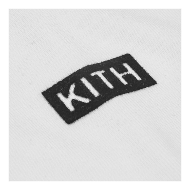 Лонгслив Kith Logo Inside Rectangle Front "White" фото № 7