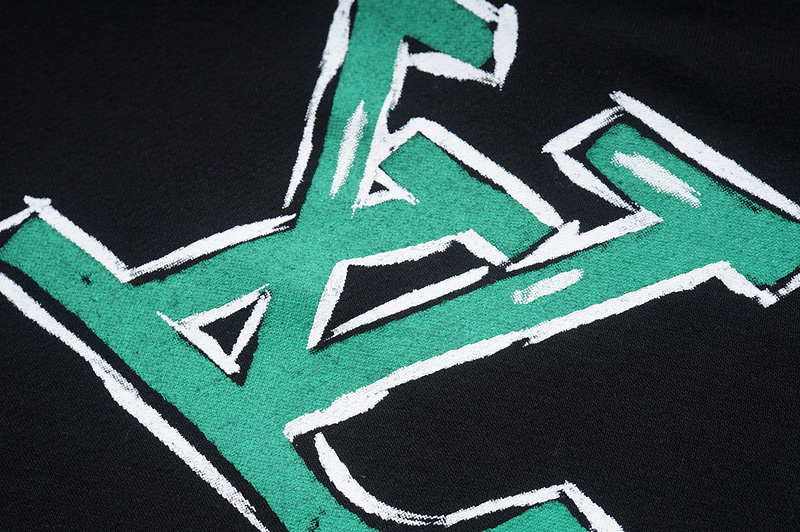 Лонгслив Louis Vuitton The Logo Made Of Flowers "Black" фото № 8