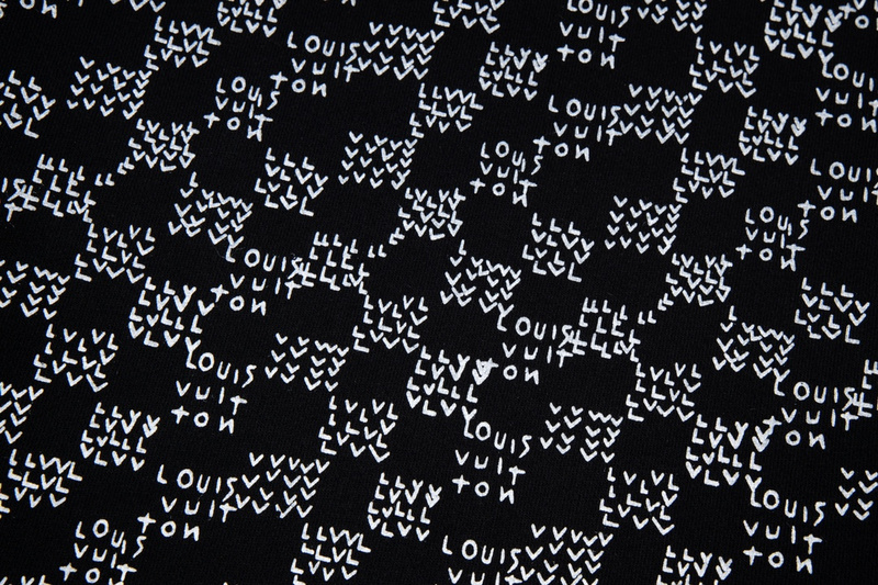 Лонгслив Louis Vuitton Made Of Letters "Black" фото № 4