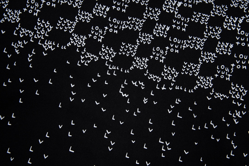 Лонгслив Louis Vuitton Made Of Letters "Black" фото № 5