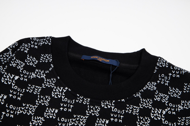 Лонгслив Louis Vuitton Made Of Letters "Black" фото № 8