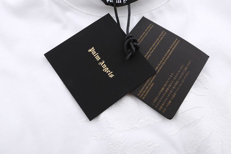 Лонгслив Palm Angels Team Wang "White" фото № 5