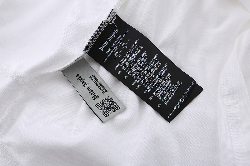 Лонгслив Palm Angels Team Wang "White" фото № 3