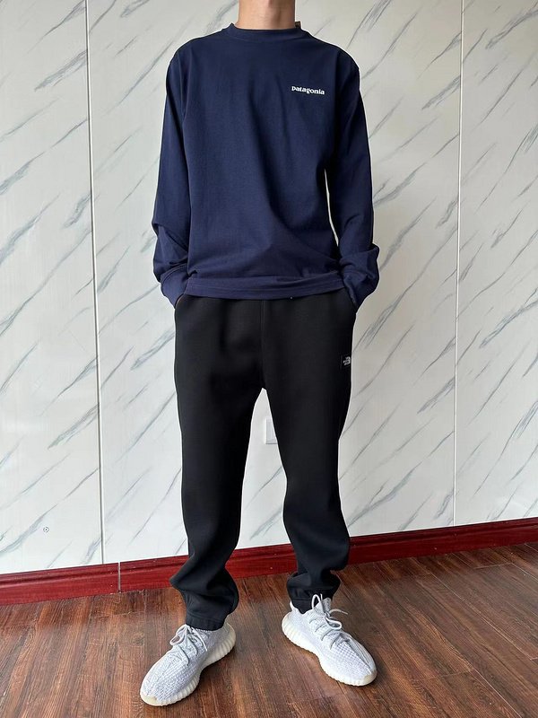 Лонгслив Patagonia Mountain View Back Print "Blue" фото № 9