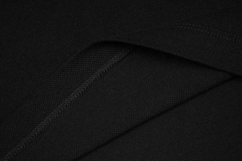 Поло Burberry With Red String On The Collar "Black" фото № 4