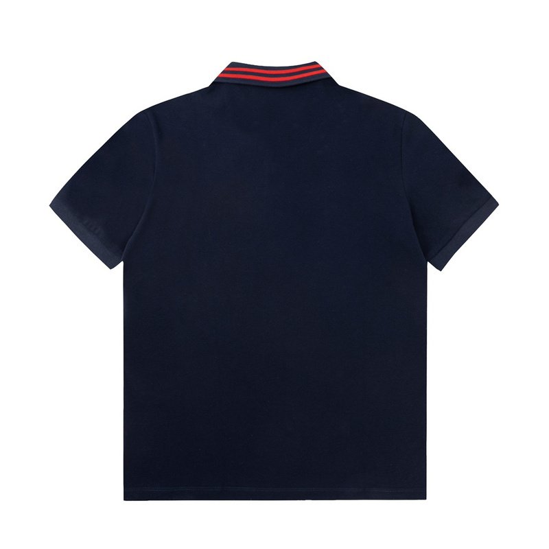 Поло Gucci Hearts Stars Flowers "Blue/Black" фото № 8