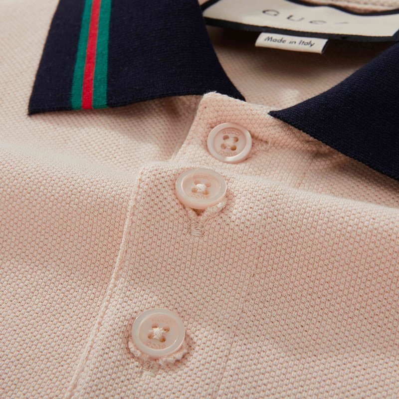 Поло Gucci Pocket Anchor "Beige" фото № 5