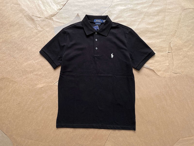 Поло Ralph Lauren With Logo "Black" фото № 7