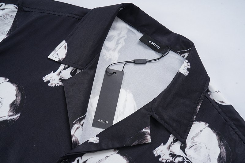 Рубашка Amiri Skull Print "Black" фото № 3