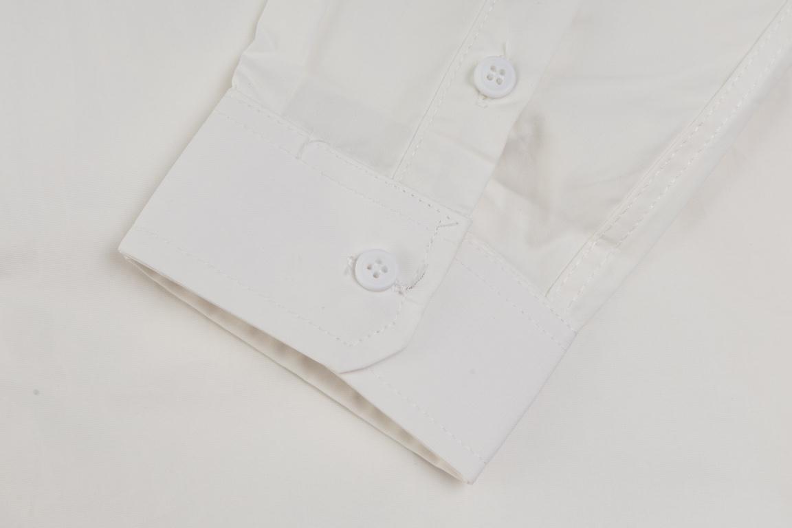 Рубашка Burberry Frontside Small Print Blue Warrior On The Horse "White" фото № 8