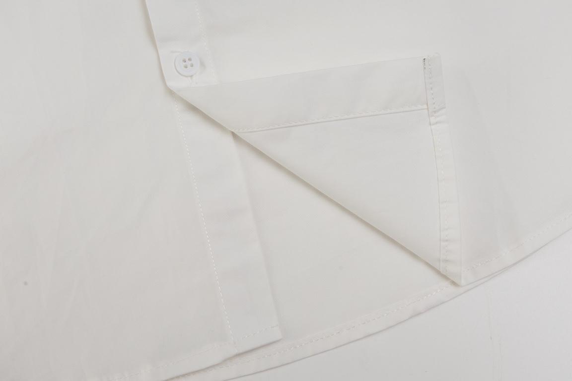 Рубашка Burberry Frontside Small Print Blue Warrior On The Horse "White" фото № 7