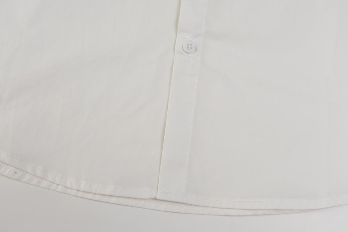 Рубашка Burberry Frontside Small Print Blue Warrior On The Horse "White" фото № 6