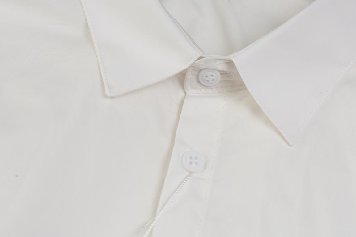 Рубашка Burberry Frontside Small Print Blue Warrior On The Horse "White" фото № 3