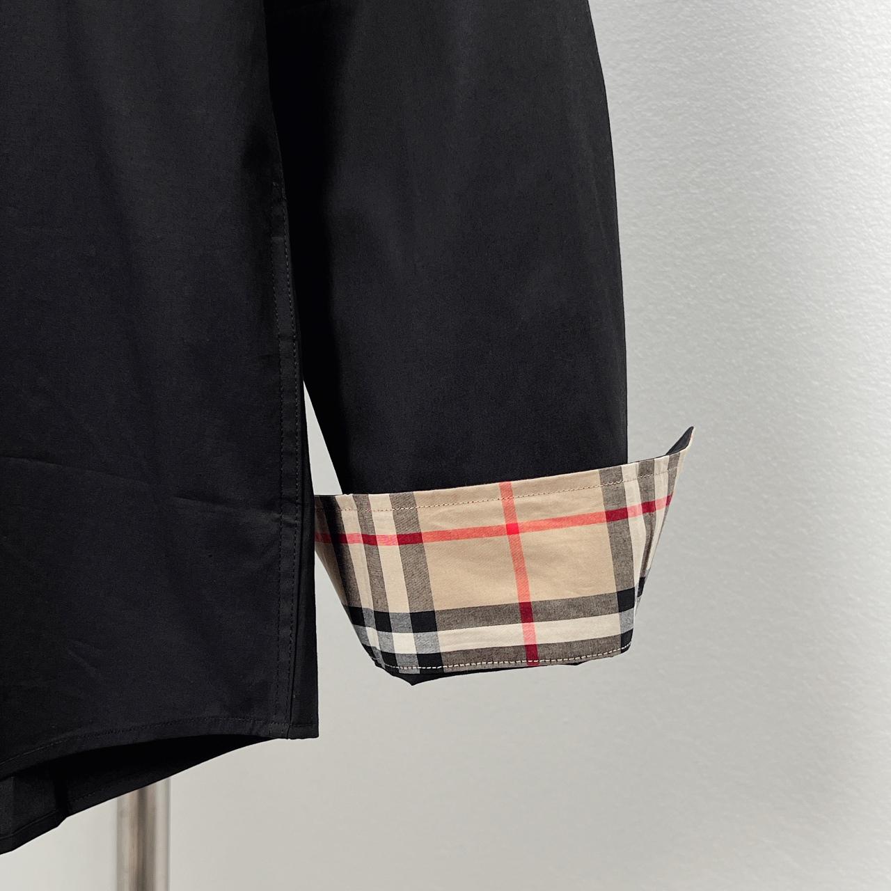 Рубашка Burberry Clear Frontside Print The Warrior And The Horse "Black" фото № 3