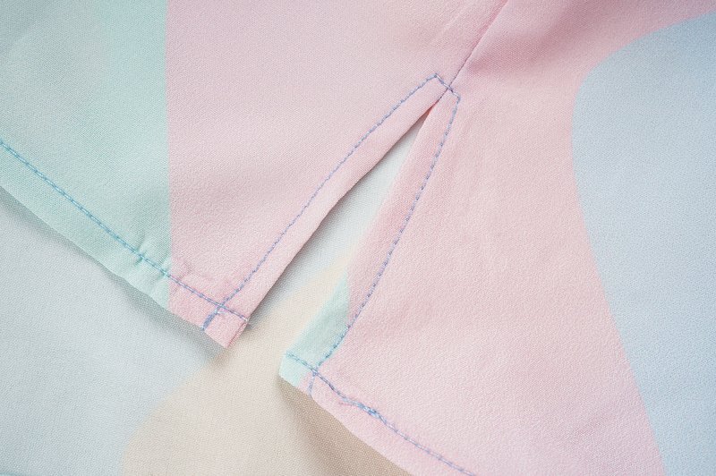 Рубашка Casablanca Peacock Tail Print Back "White" фото № 6