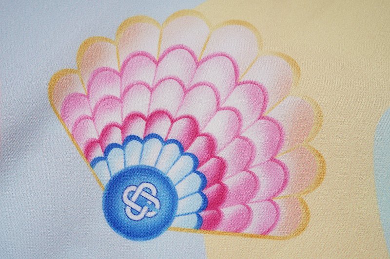 Рубашка Casablanca Peacock Tail Print Back "White" фото № 3