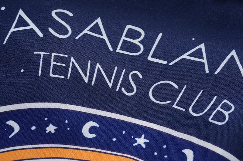 Рубашка Casablanca Hare In The Desert "Blue" фото № 4