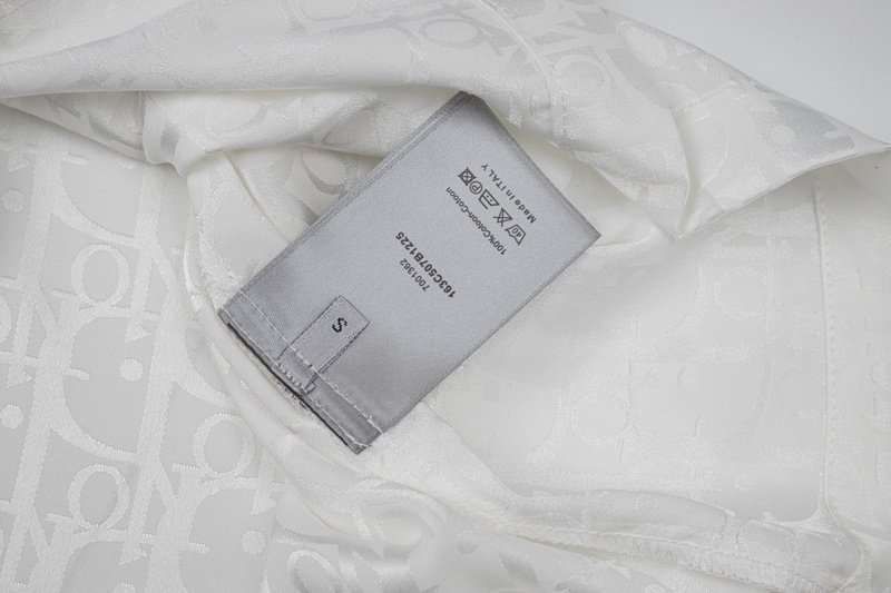 Рубашка Christian Dior Brand Style "White" фото № 4