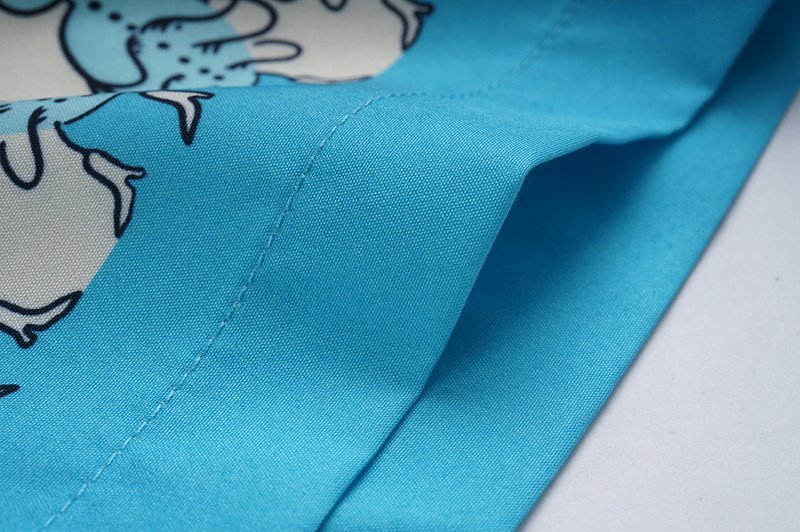 Рубашка Gucci Blue Animals With Logo "Blue" фото № 7