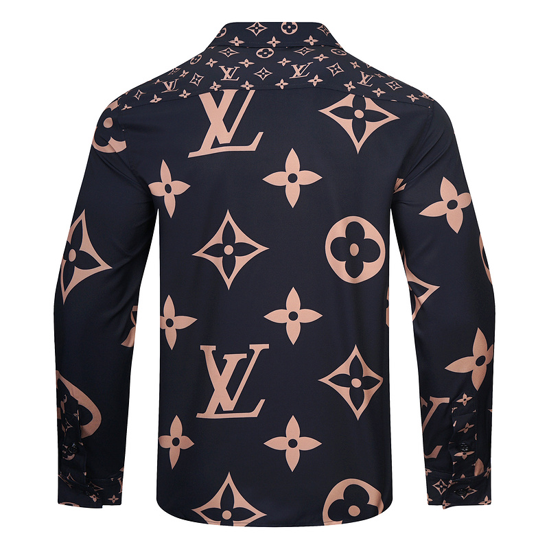 Рубашка Louis Vuitton Big Brand Signs "Black" фото № 6