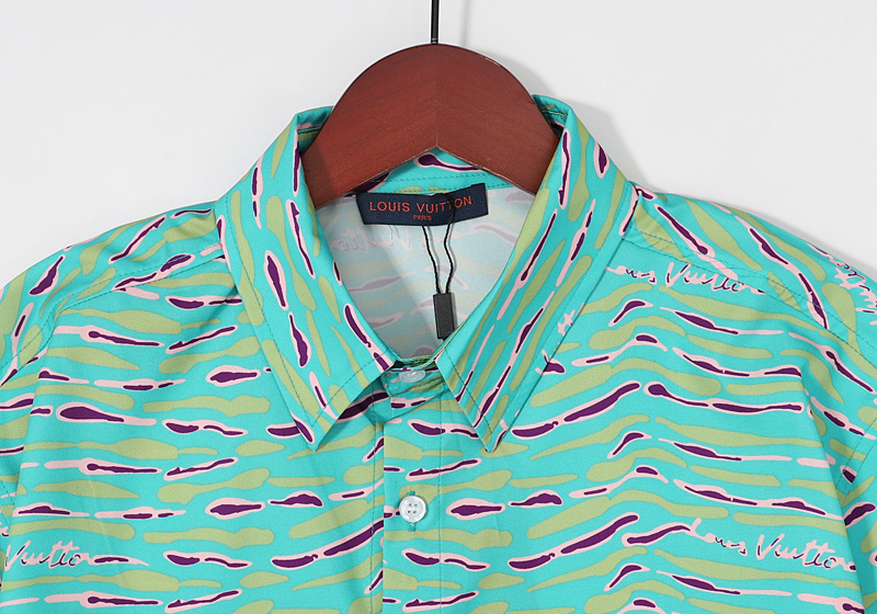 Рубашка Louis Vuitton Backwater "Turquoise" фото № 4