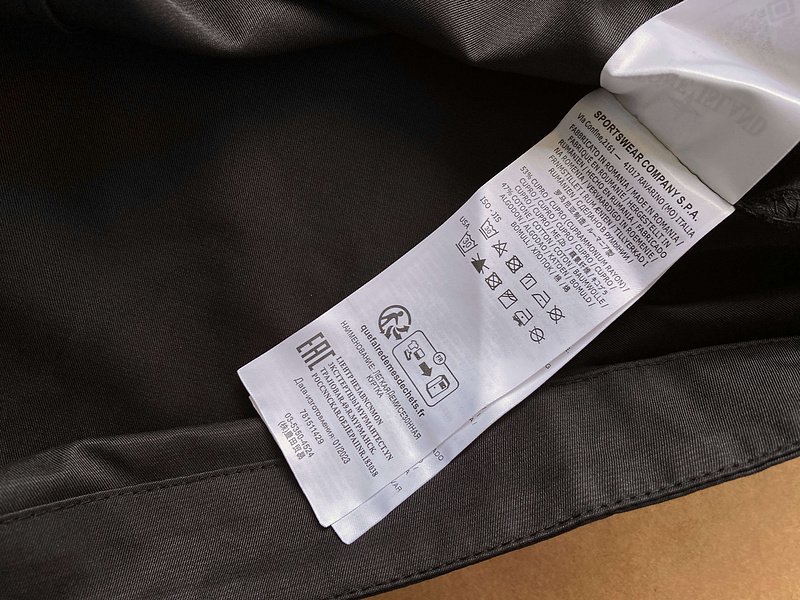 Рубашка Stone Island With Buttons "Black" фото № 6