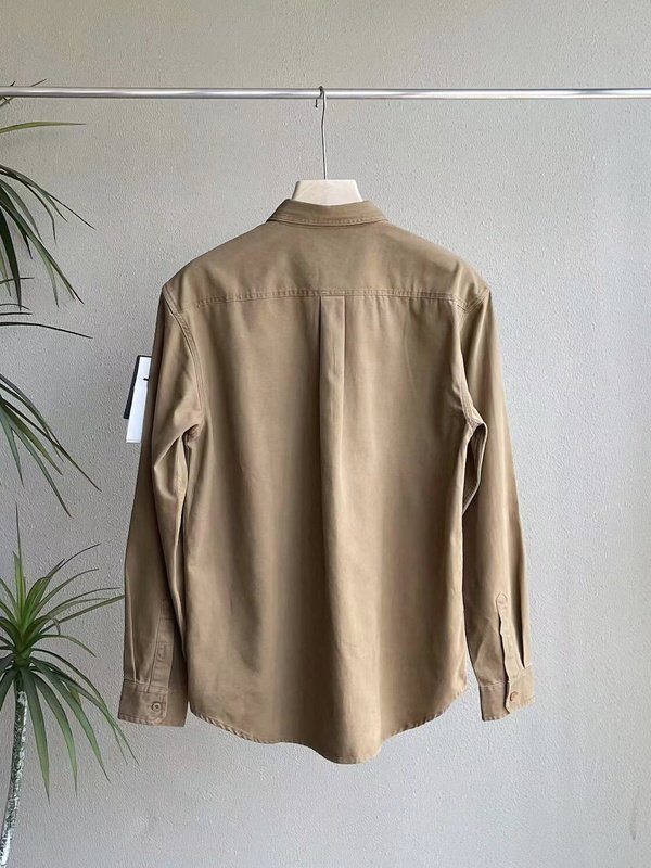 Рубашка Stone Island Classic "Brown" фото № 3