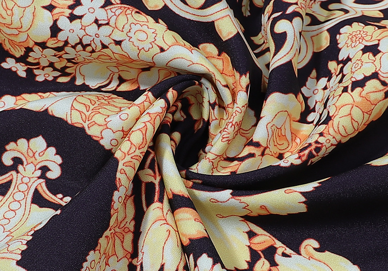 Рубашка versace The Golden Crown "Black/Yellow" фото № 5