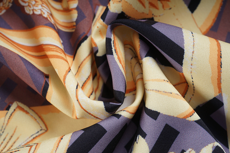 Рубашка Versace Cupids With Brand Patterns "Brown/black" фото № 7