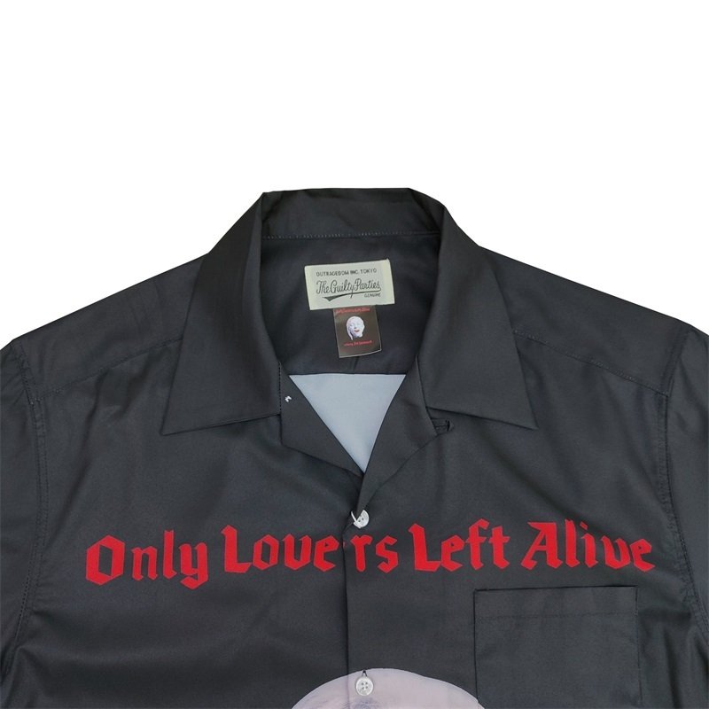 Рубашка Wacko Maria Only Lovers Left Alive "Black" фото № 2