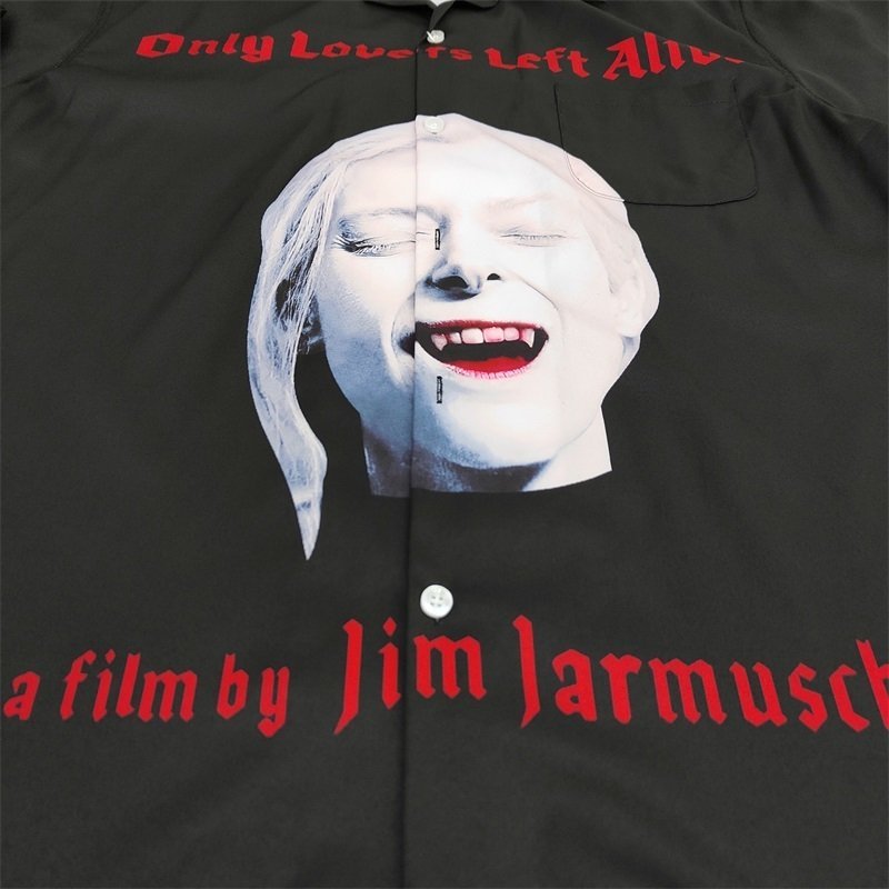 Рубашка Wacko Maria Only Lovers Left Alive "Black" фото № 3