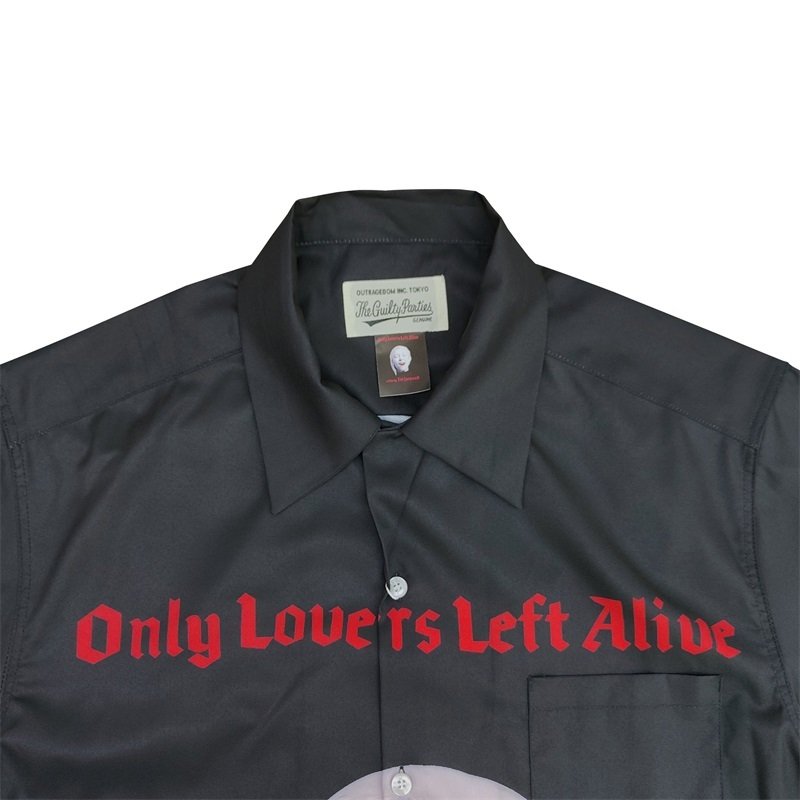 Рубашка Wacko Maria Only Lovers Left Alive "Black" фото № 9